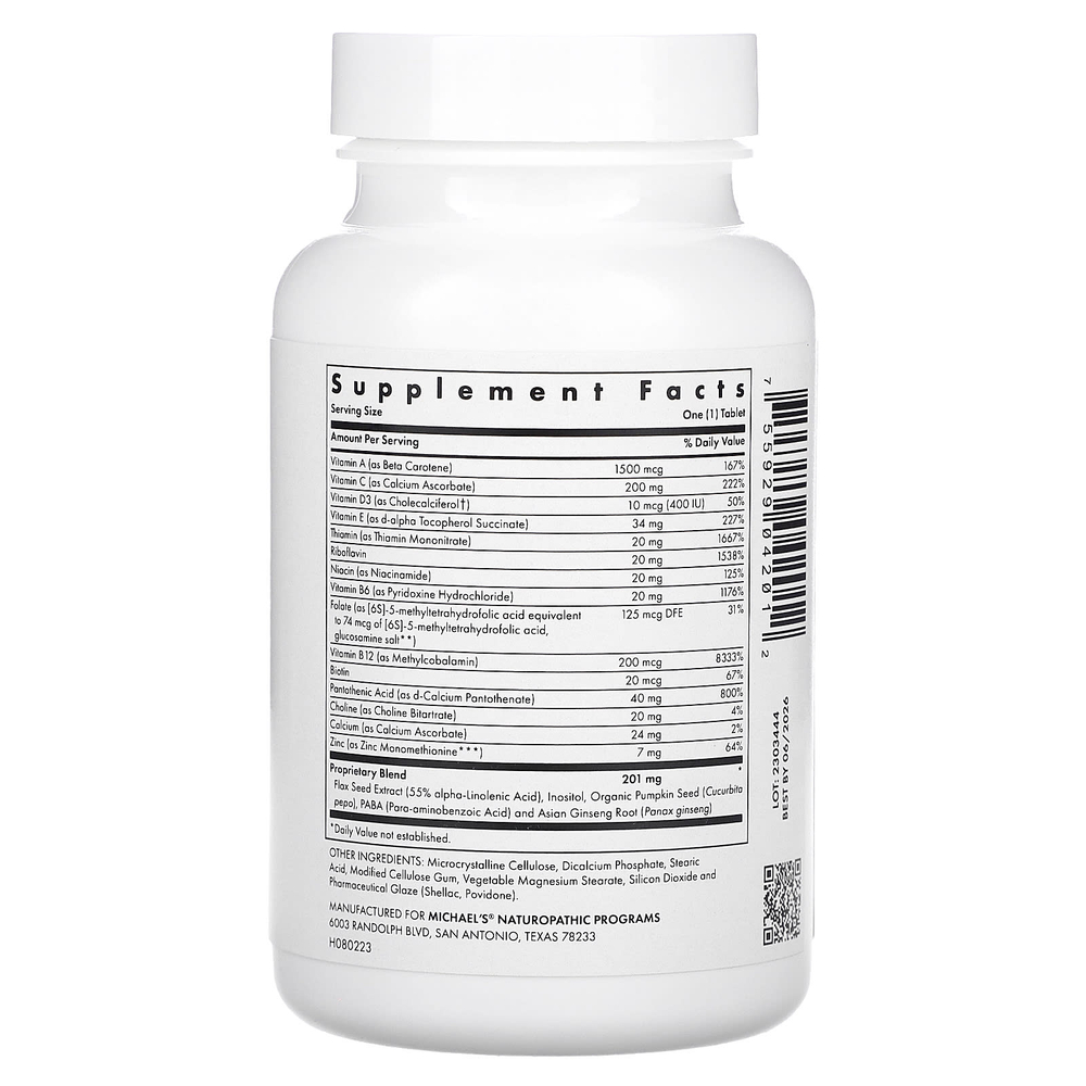 Michael's Health, Мультивитамины для мальчиков до подросткового возраста, 60 вегетарианских таблеток