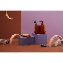 Диспенсер для жидкого мыла Flow, 290 мл, терракотовый