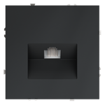 Розетка компьютерная встраиваемая VOLTUM S70 RJ45 кат.6, (графит)