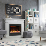 Каминокомплект Real Flame Marco 25,5/26 WT с очагом 3D Helios 26 SBG