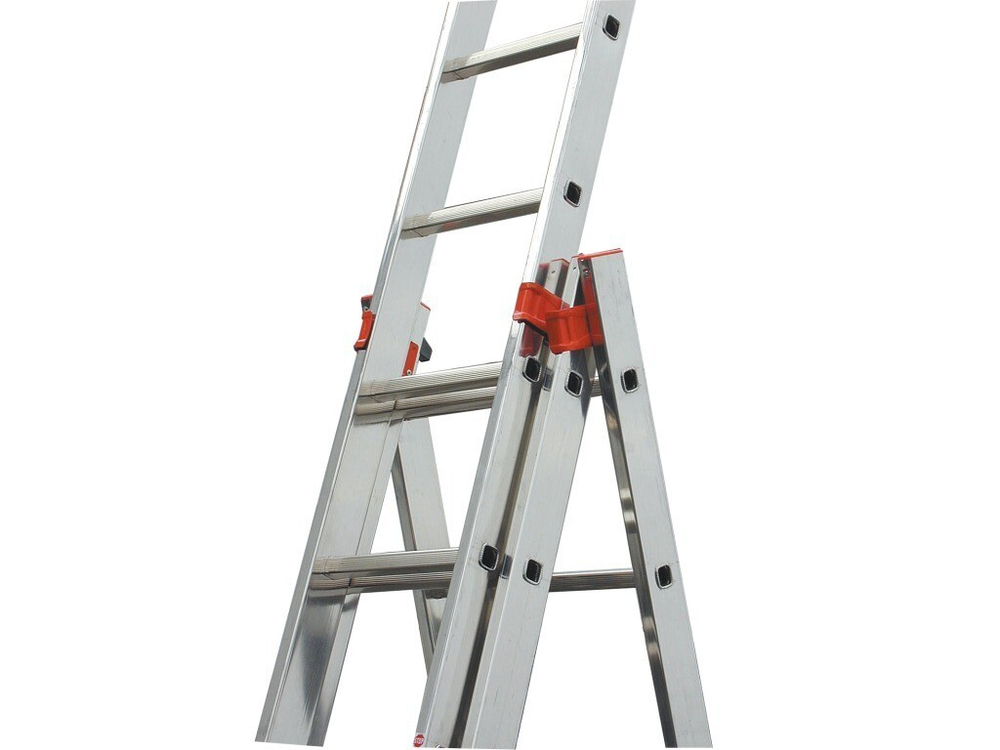 TRIBILO Универс.лестница из 3-х частей,3*12 перекладин(120953)