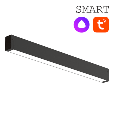 COLIBRI SMART трековый светильник LONDON черный, 20W, 2700-6000K, 1800ЛМ, D410*25*40, 20 шт/кор