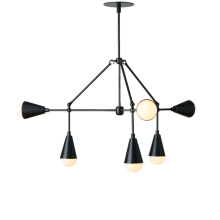 Pendant design lamp  Triad 6 by Apparatus