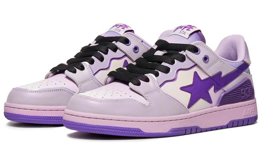 A Bathing Ape Bathing Ape A Bathing Ape Sk8 Sta Purple