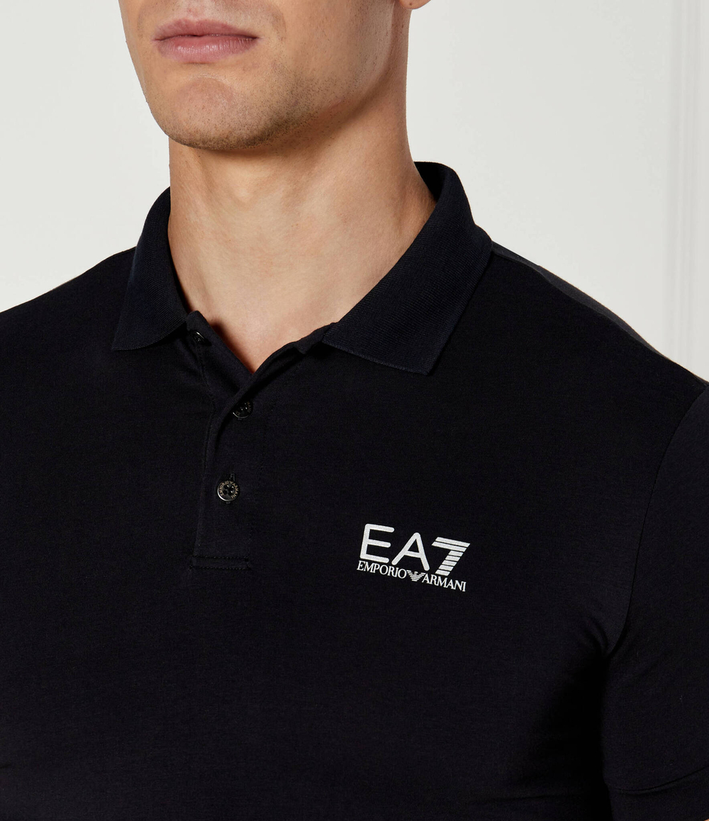 поло EA7 - темно-синий(8NPF04 PJM5Z)