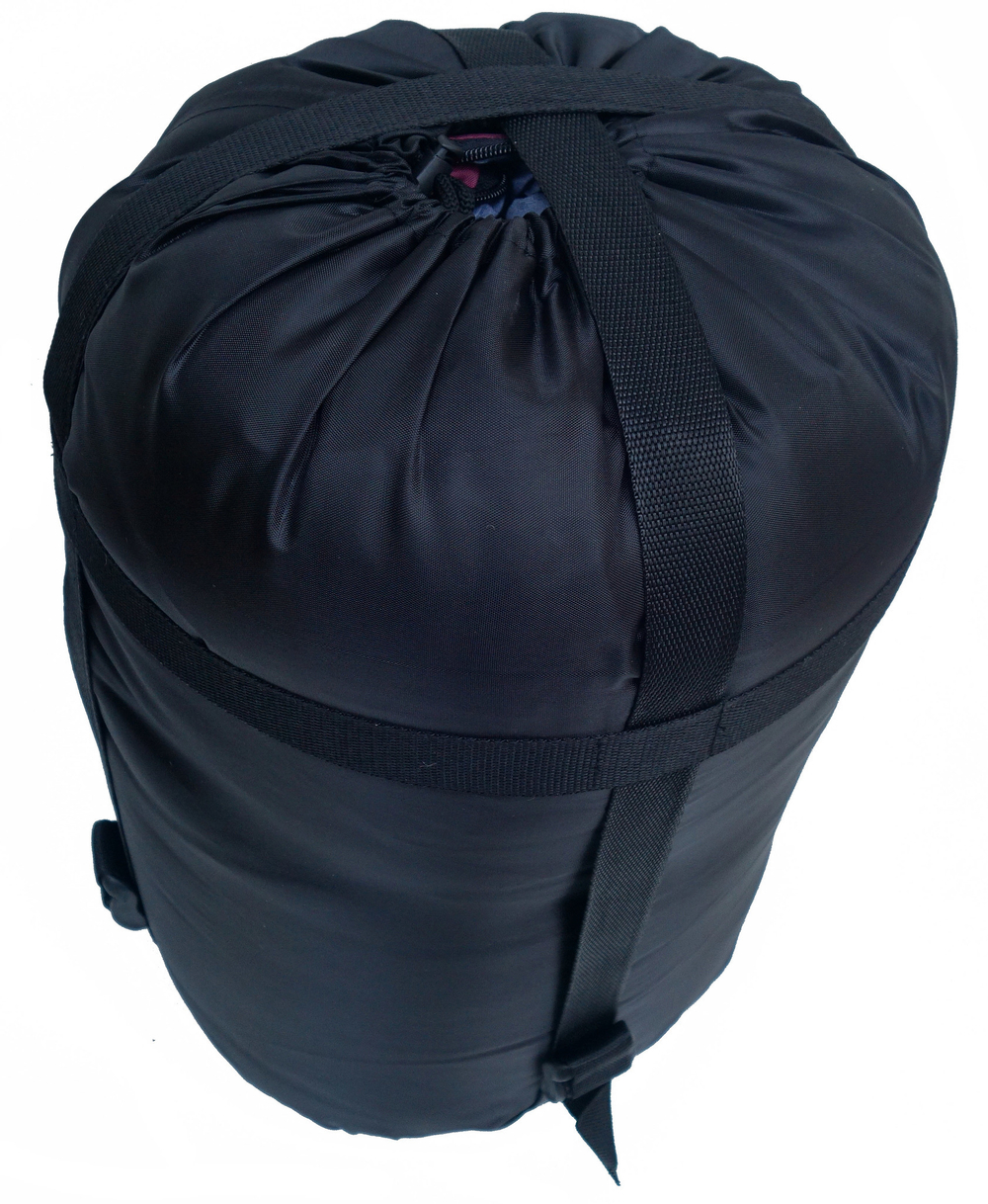 Спальный мешок INDIANA Traveller Extreme R/L-zip одеяло с подголовником, сиреневый/синий, размер: правый