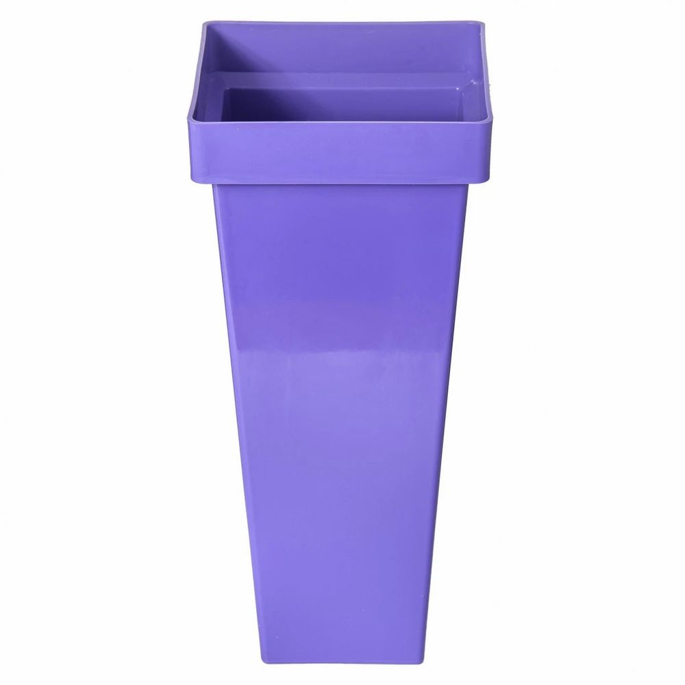 Ваза пластиковая 20см*44см (квадрат), ХНТ-5