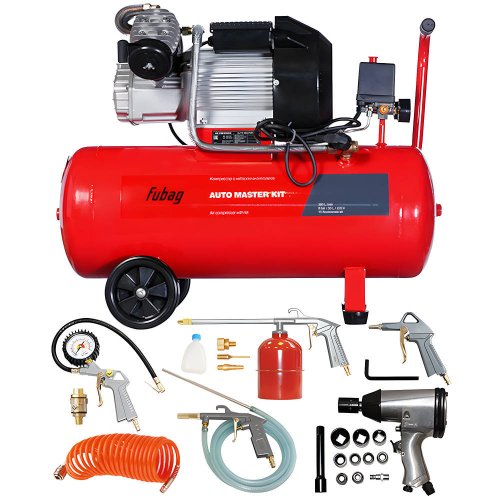 Компрессор Fubag Auto Master Kit + 10 (VDC/50 +10 предметов) 641270