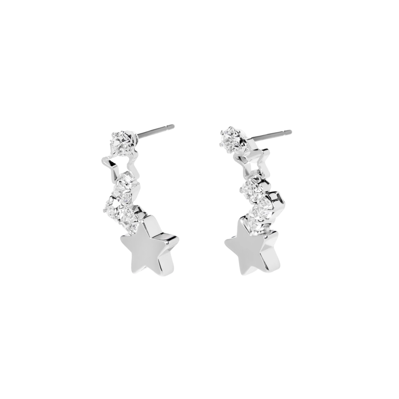 Серьги Звездопад