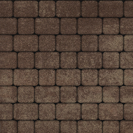 Тротуарная плитка КЛАССИКО - Листопад гранит Хаски, комплект из 2 видов плит