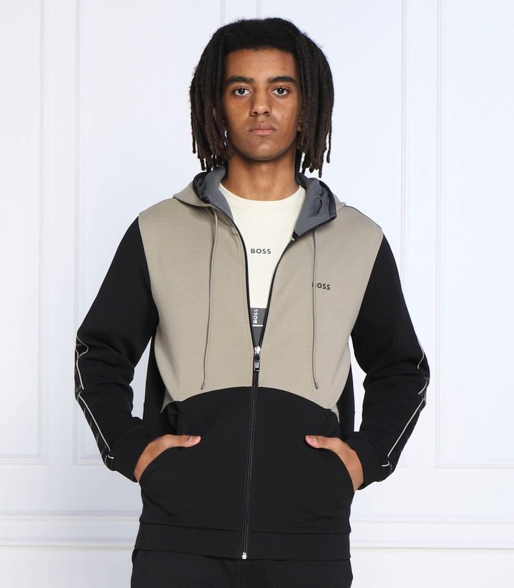 Худи saggy 1 BOSS GREEN - бежевый(50477042)