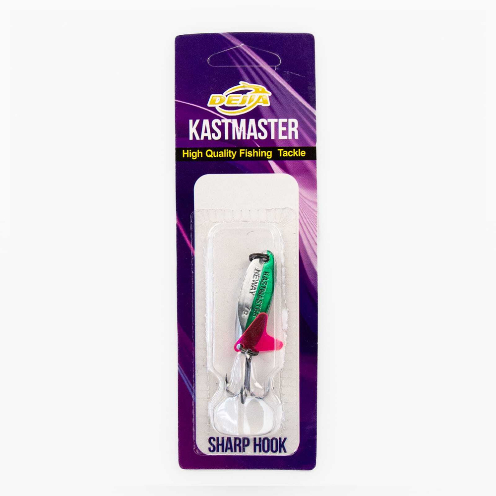 Блесна кастмастер Dejia (Серебро/Зеленый)