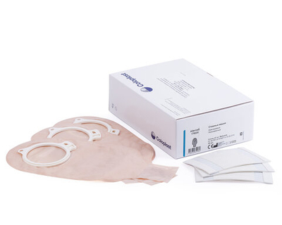 30 штук.  Стомные мешки 176220 Coloplast фл. 60 мм для двухкомпонентных калоприемников