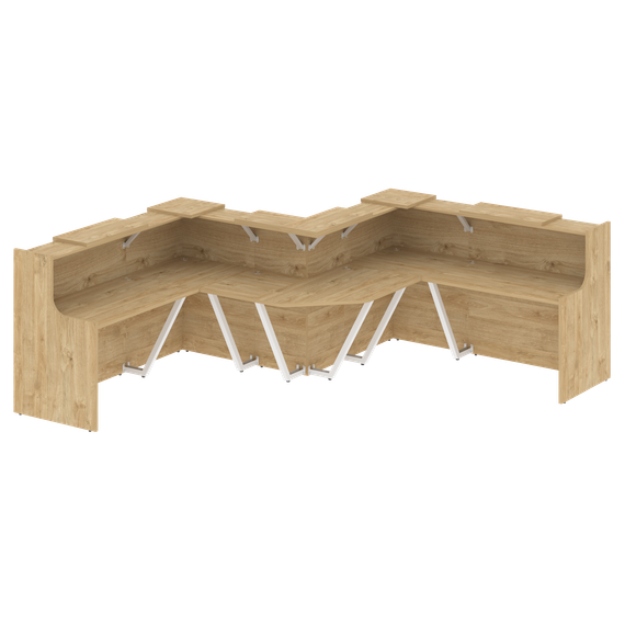 Onix Ресепшн O.R-K-35 Тиквуд Светлый 3139*3139*1187