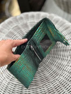 Кошелёк из натуральной кожи питона WA-258