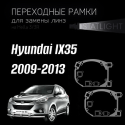 Переходные рамки для замены линз на Hyundai IX35 2009-2013