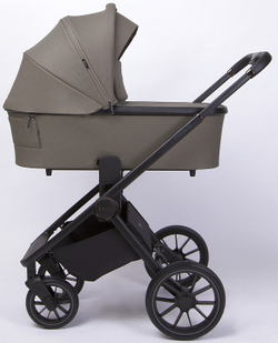 Детская коляска Peppy Monaco 2 в 1 Sandstone (песочный), рама черная