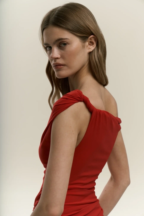 Платье перекрут