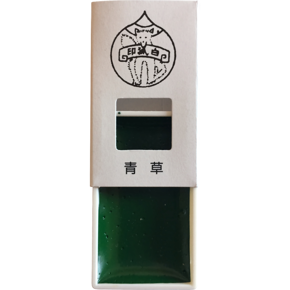 Японская акварельная краска Ueba Esou 青草 / AOKUSA / 4571253860230