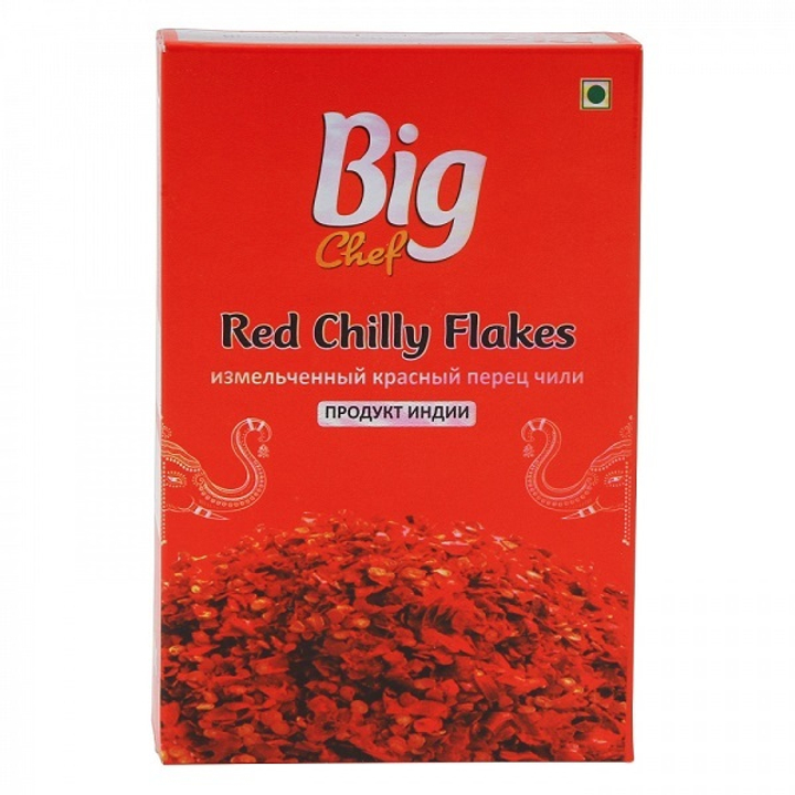 Специя Big Chef Перец Чили дробленый Chilly Flakes 100 г