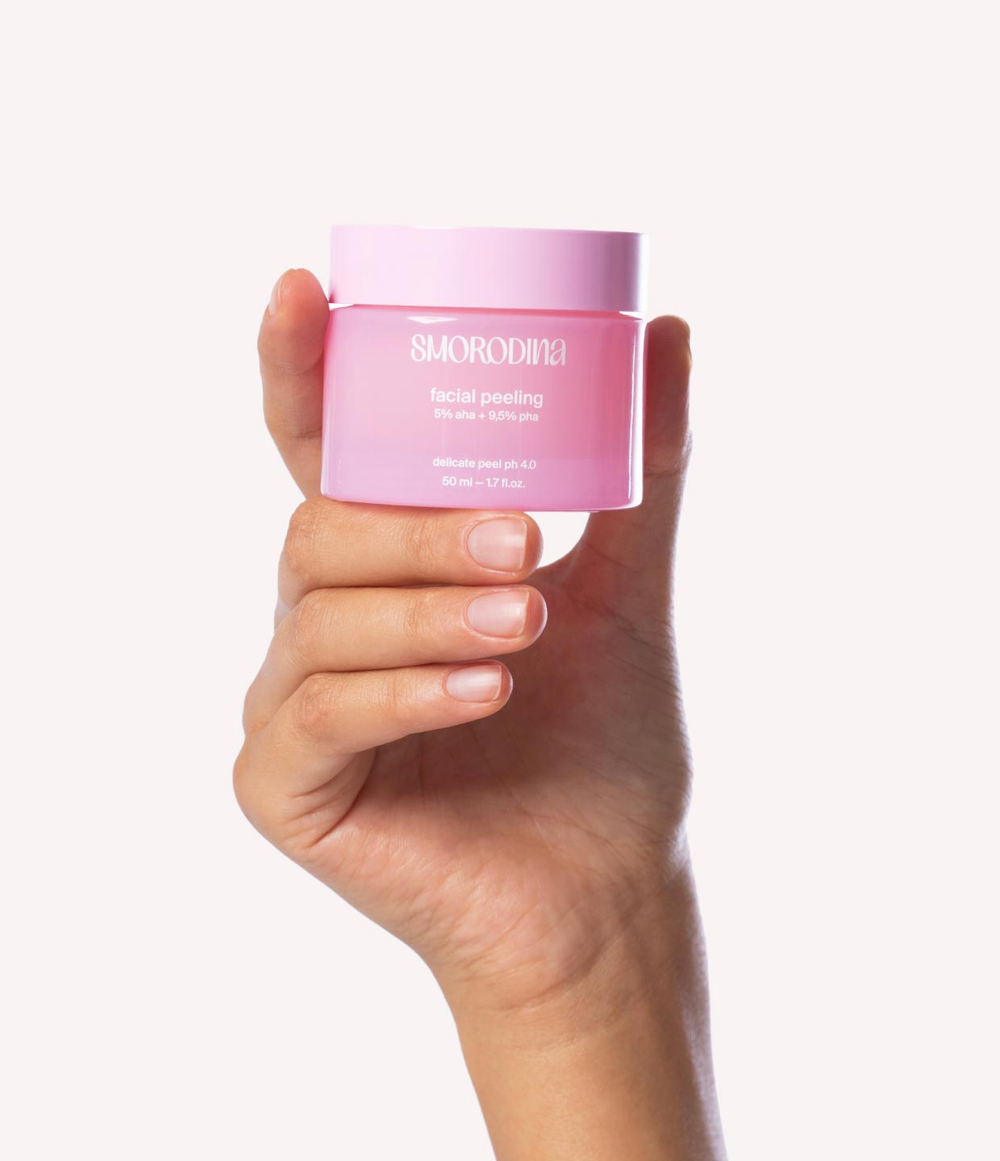 Маска-пилинг SmoRodina для лица деликатная ph 4.0 (50 мл)