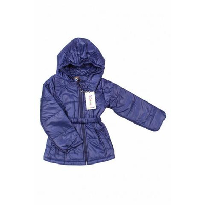 Куртка для девочки (122 р-р) Нейлон 100% темно-синий (Bonito)