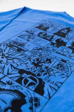 Лонгслив Out Block Demon Comics синий