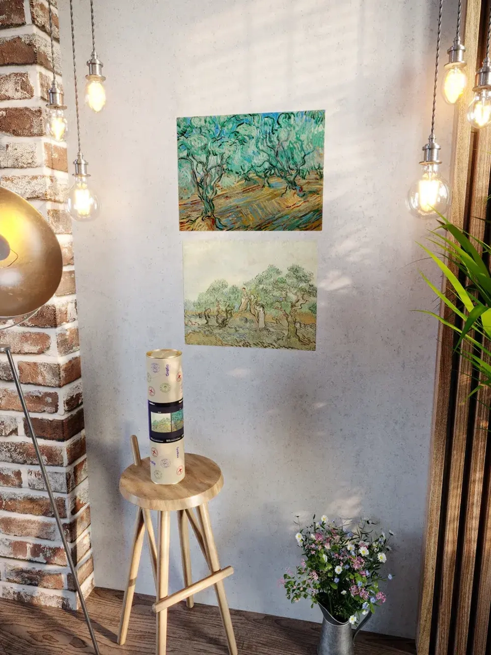 Картины-наклейки на стену для декора интерьерные №42