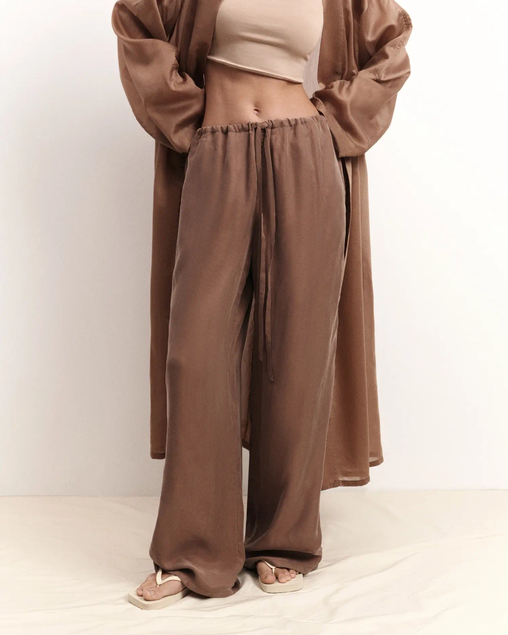 Брюки на кулиске