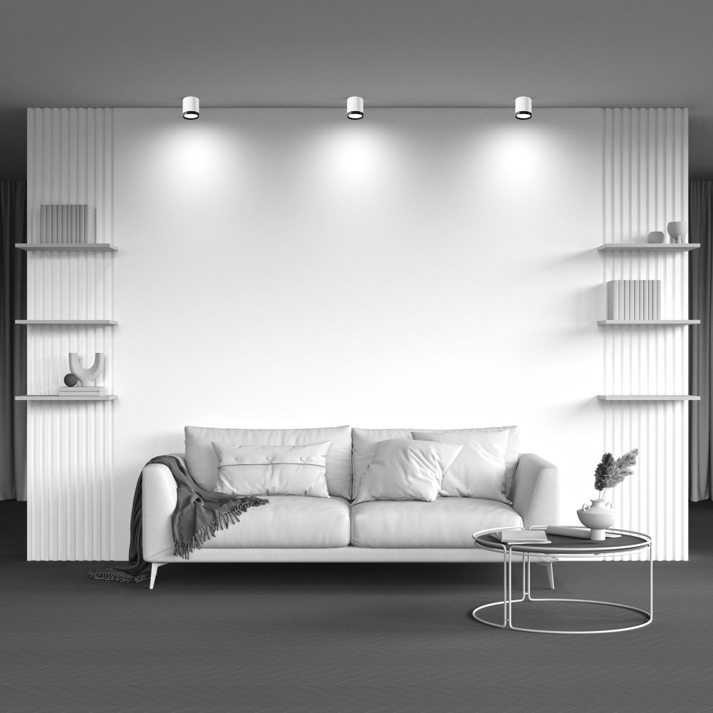 Светильник потолочный Maytoni Hoop C086CM-GX53-MRD-WB