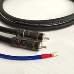 DAXX R109 Фоно кабель из посребренной монокристаллической меди 2х0,75мм2. High Grade. D=9mm