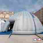 Надувной купол «Северное сияние», 9×8×4 м