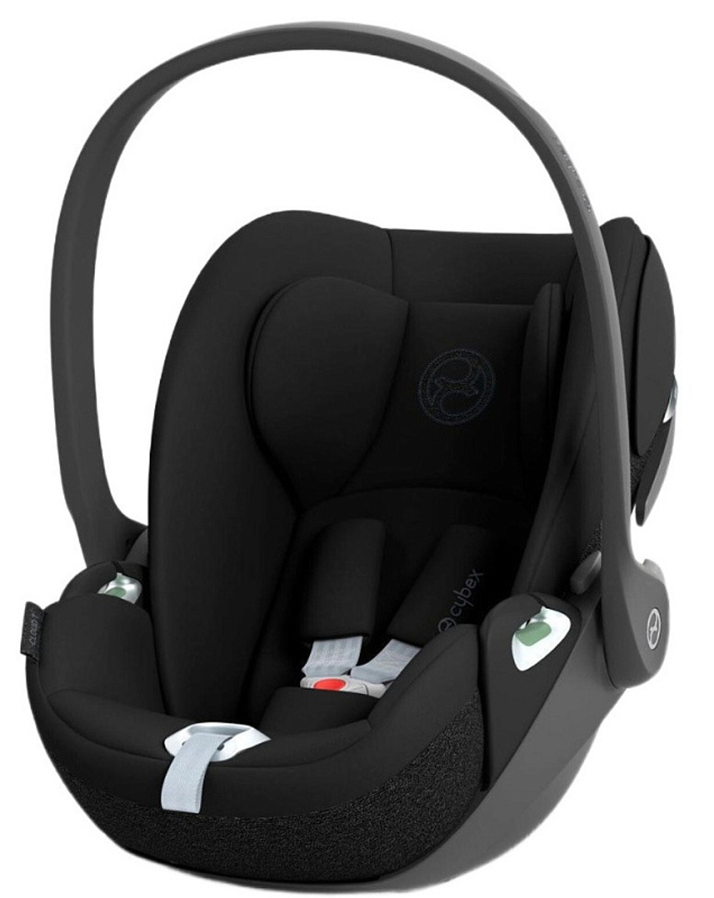 Коляска Cybex Balios S Lux TPE complete Cloud T Sepia Black 3 в 1 Stormy Blue с дождевиками