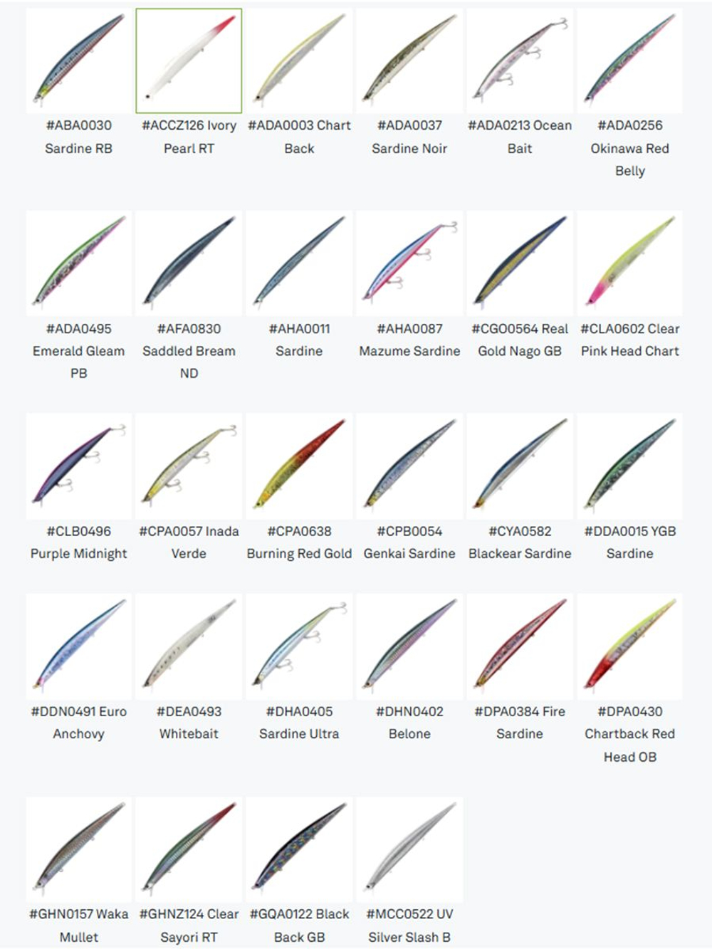 Воблер DUO Tide Minnow Slim 175 Flyer, DHA0405 Sardine Ultra, 175 мм, 29 г, тонущий, минноу