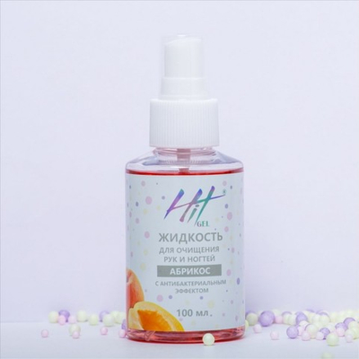 Антибактериальное средство  "HIT gel " абрикос, 100 мл