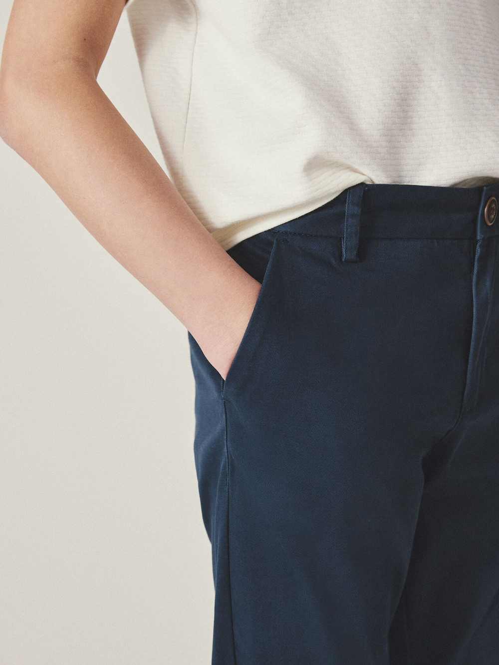 Брюки чинос для мальчика Next D70-658, Темно-синий