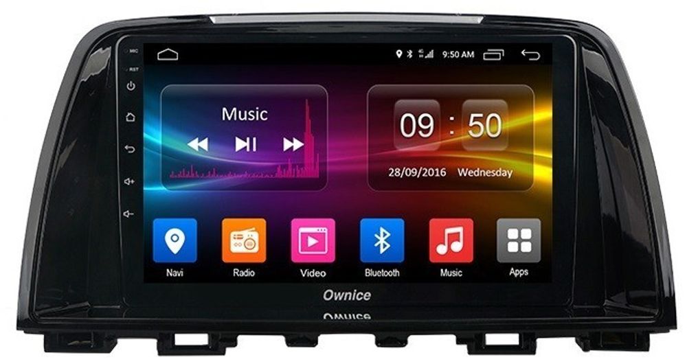 Магнитола для Mazda 6 2012-2014 - Carmedia OL-9580 QLed, Android 12, TS10, CarPlay, 4G SIM-слот