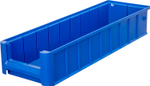 Ящик сплошной 500×155×90 мм, объем 6.98 л., арт.: SK 51509, синий, код: 12378