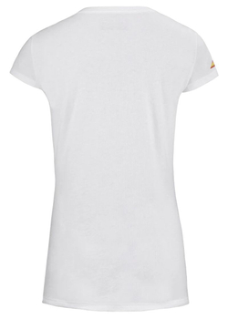 Женская теннисная футболка Babolat Exercise Message Tee W - White