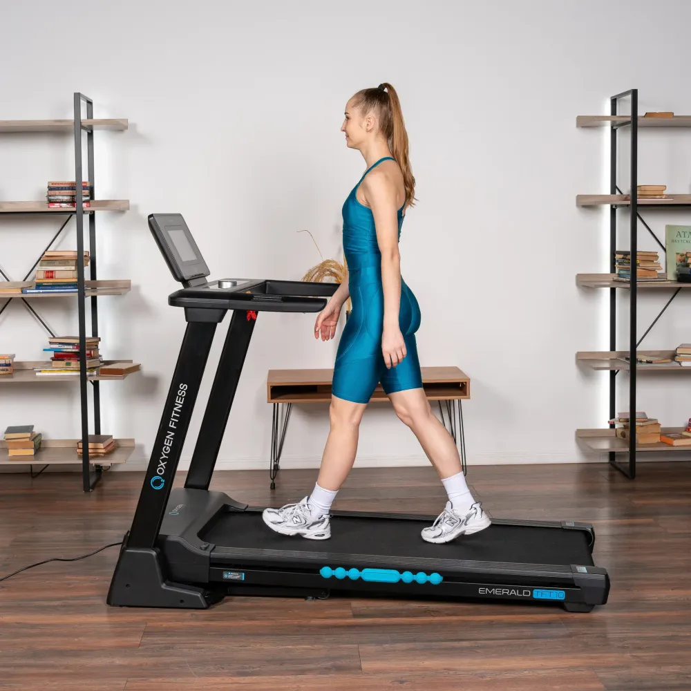 Беговая дорожка домашняя OXYGEN FITNESS EMERALD TFT 10