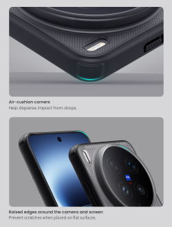 Чехол тонированный c MagSafe для Vivo X300 Ultra, серия Super Frosted Shield Pro Magnetic (Clear version) от Nillkin