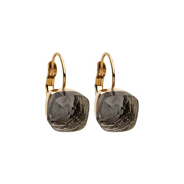 Серьги Qudo Firenze anthrazit 304001 BR/G