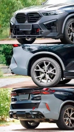 Обвес переделка для BMW X5 G05 Рестайлинг 2023+ в X5M F95 Рестайлинг БМВ