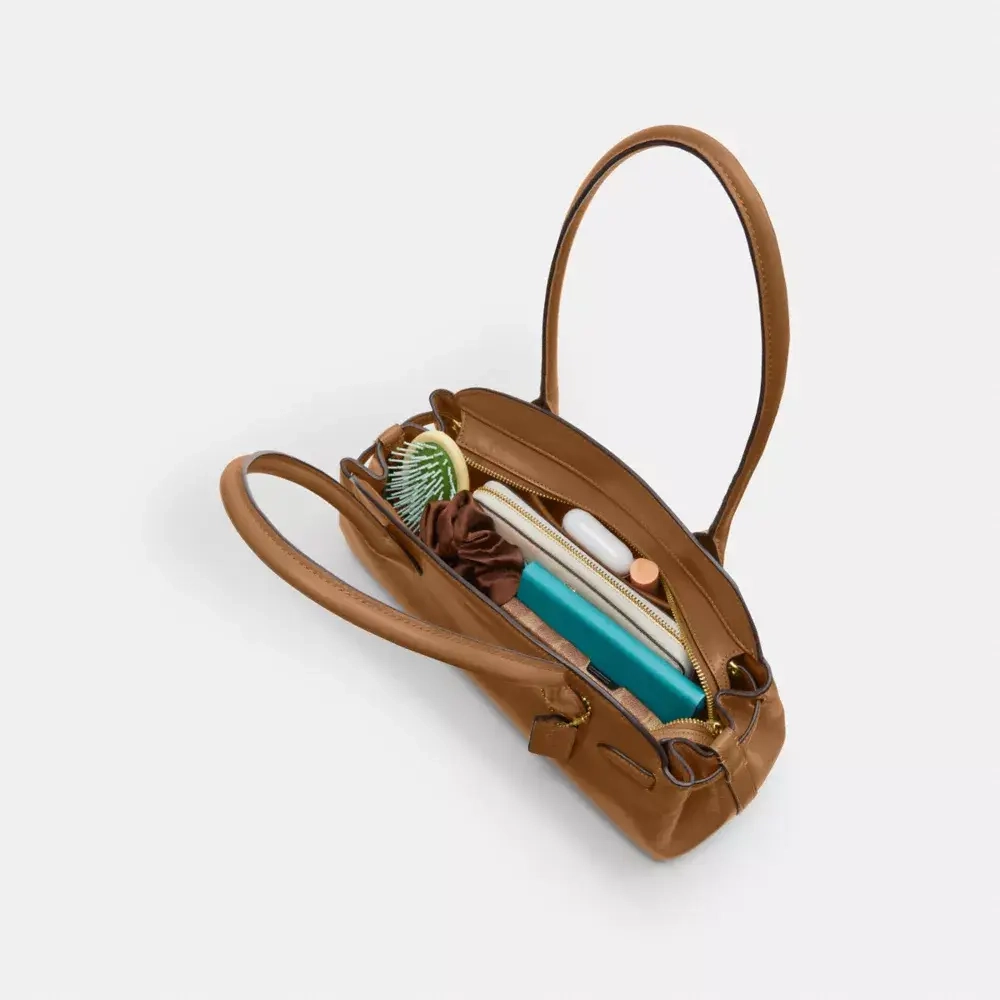 COACH СУМКА EMPIRE 34, МЕДОВО-КОРИЧНЕВЫЙ