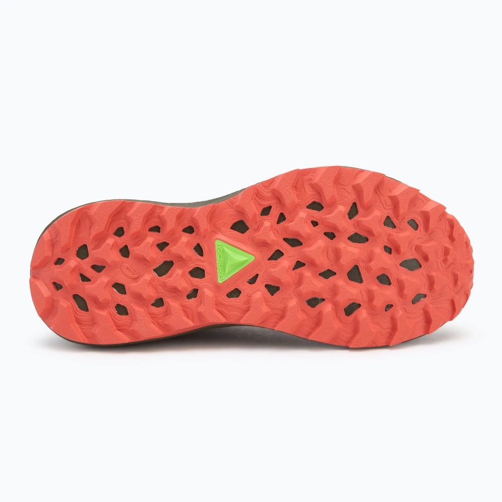 Кроссовки для бега ASICS Trabuco Terra 3 brown stone/spicy red