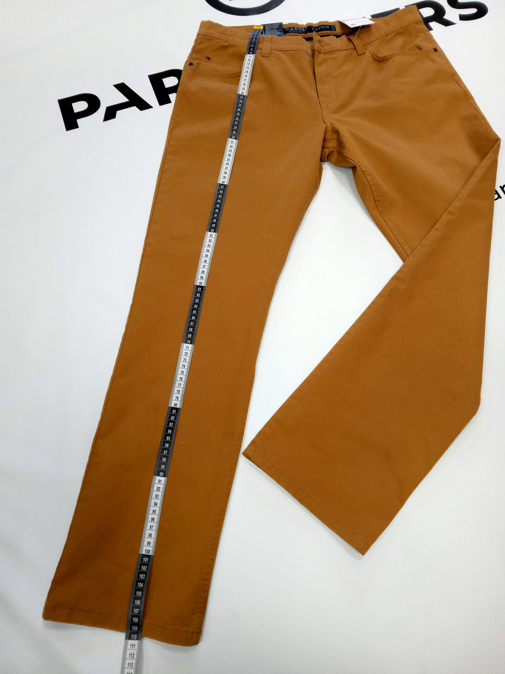 Джинсы мужские CANDA stretch.Цвет темно-горчичный.Размер 36/32 50/52 русский на рост 175