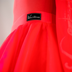 пышная юбка органза