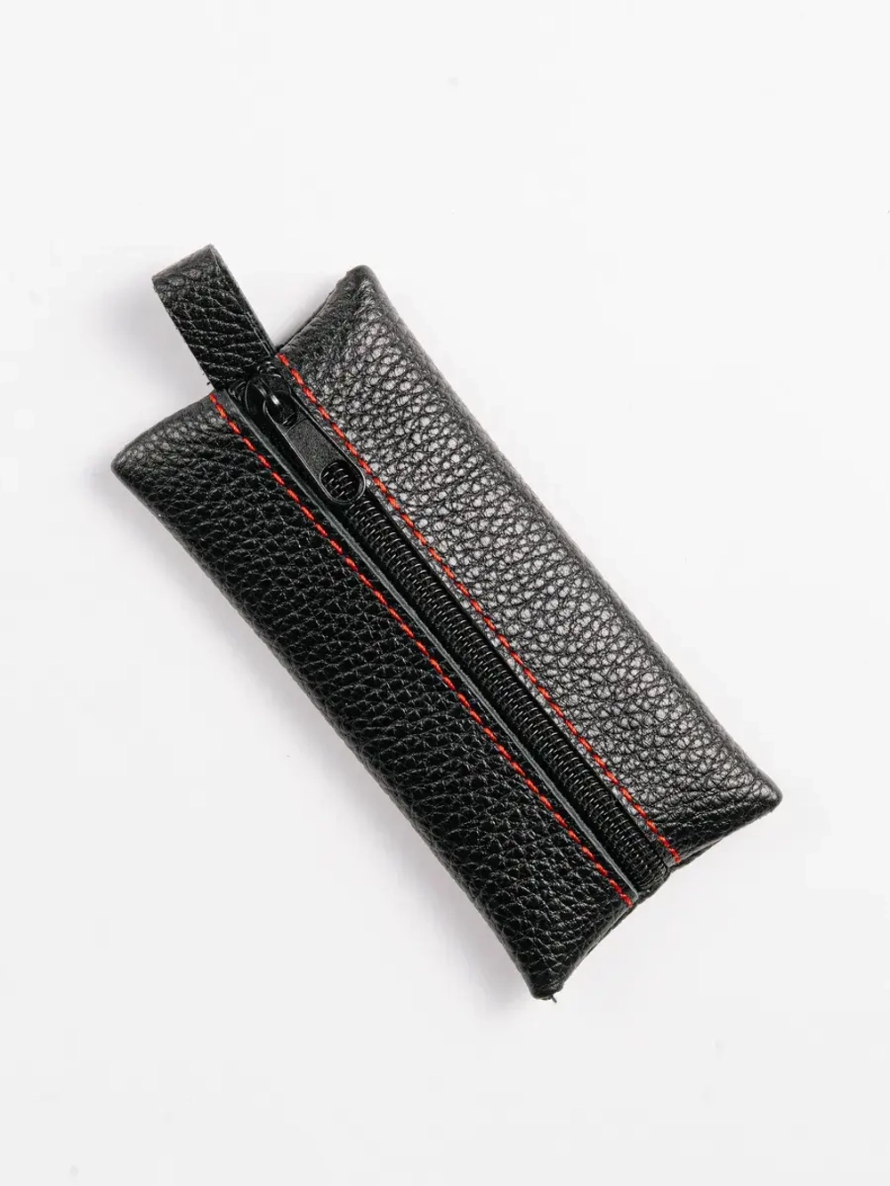 Ключница карманная кожаная