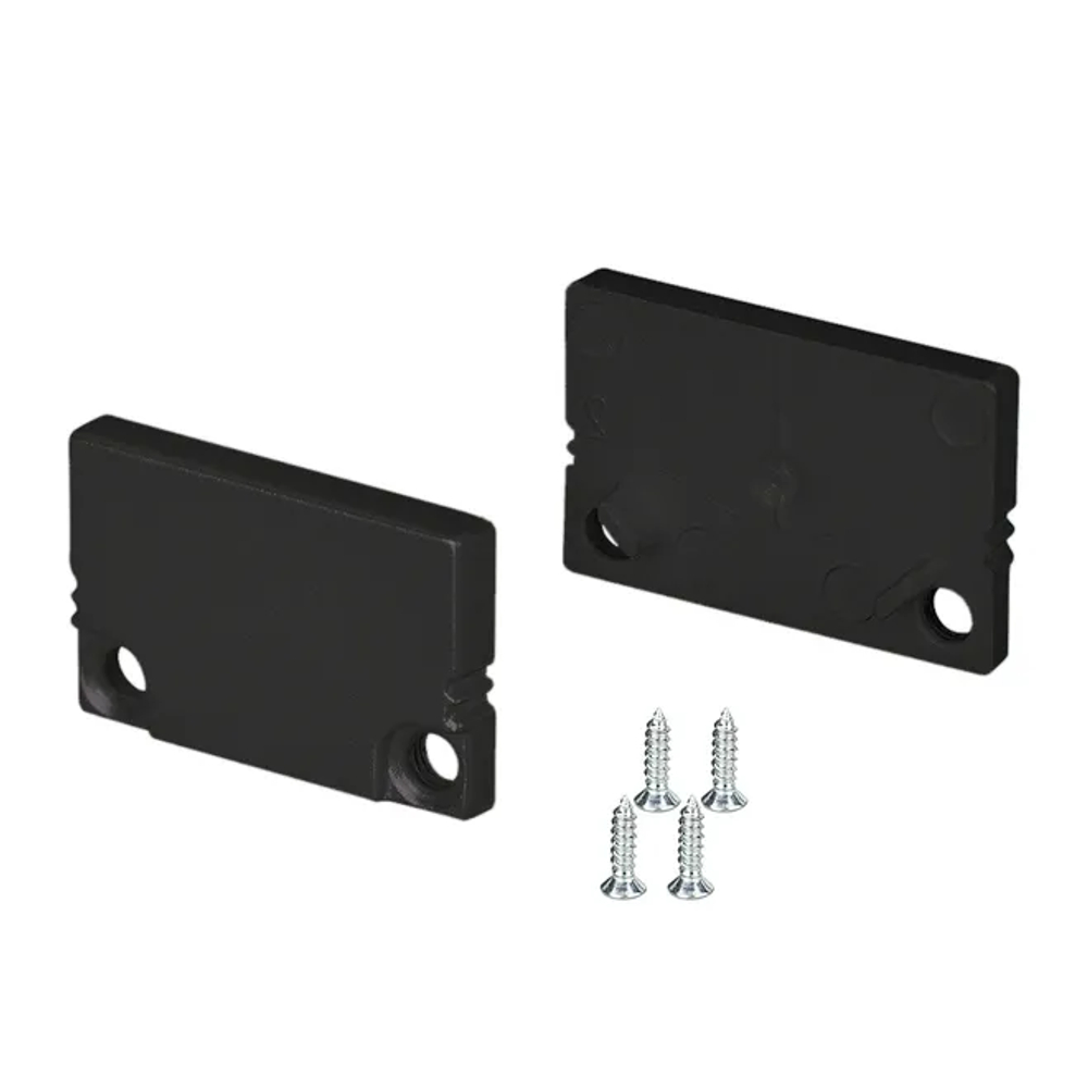 Заглушка SL-SLIM20-H13 BLACK глухая (Arlight, Пластик) 037512
