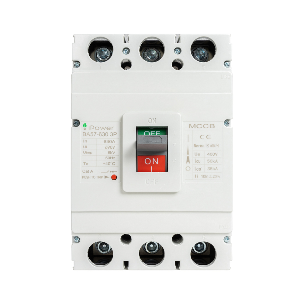 Автоматический выключатель iPower ВА57-630 3P 630A